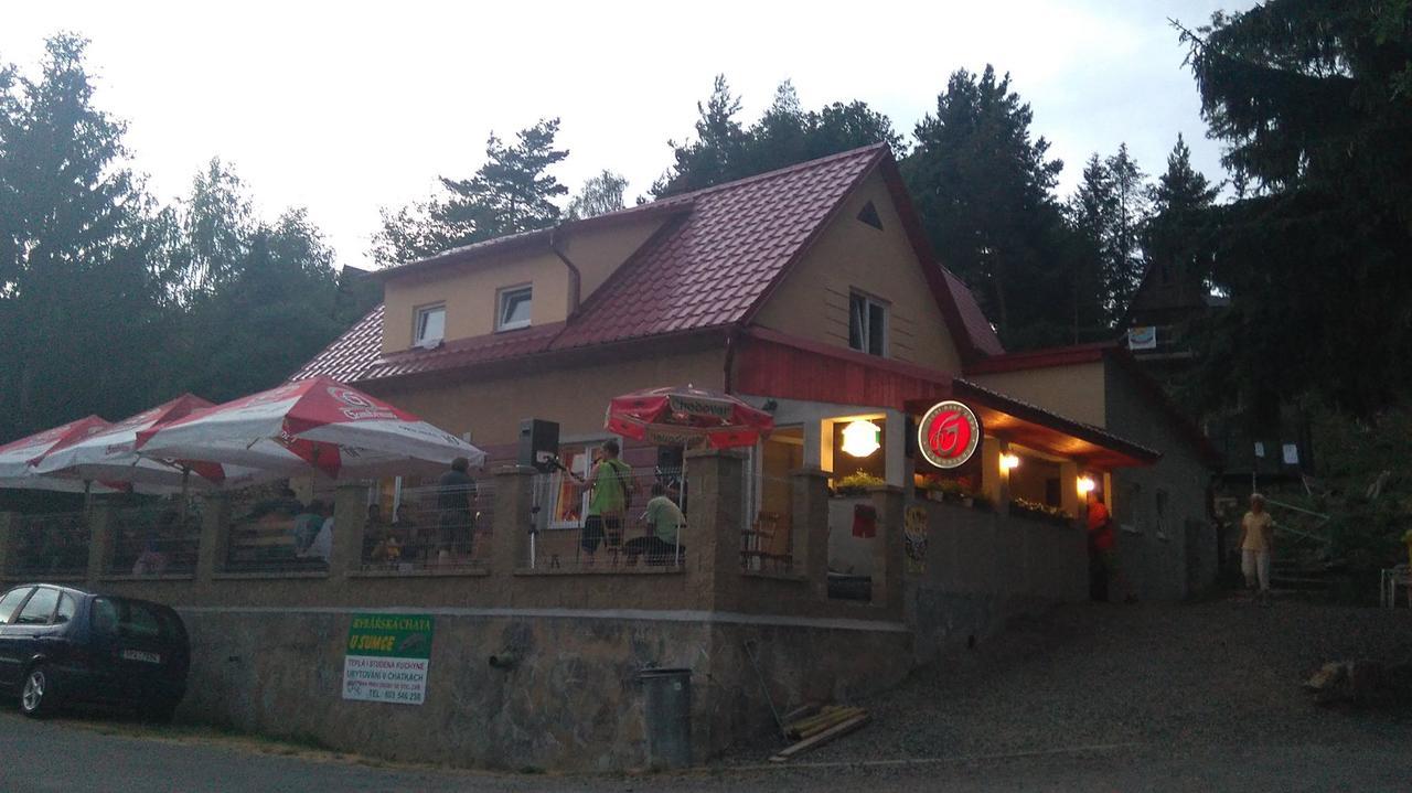 Rybarska Chata U Sumce Stříbro Dış mekan fotoğraf
